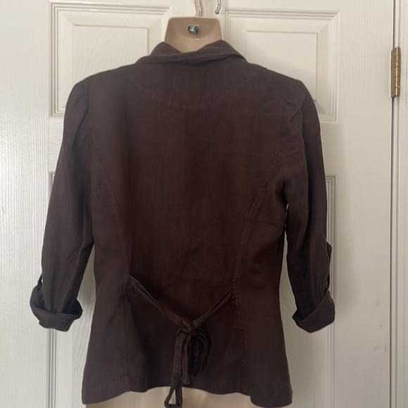 Juicy Couture Linen Blazer Size 6 - Picture 4 of 4